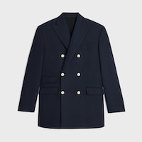 prince jacket IN WOOL CLOTH - NAVY -  - 1 | CELINE
