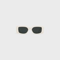 Triomphe XL 01 Sunglasses in Acetate - IVORY -  - 1 | CELINE