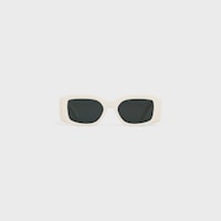Triomphe XL 01 Sunglasses in Acetate - IVORY -  - 1 | CELINE