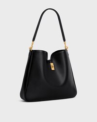 MEDIUM CAMILLE 16 SOFT BAG IN SMOOTH CALFSKIN - BLACK - TOTE BAGS - 2 | CELINE