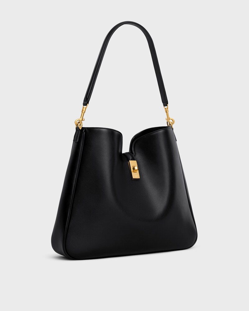 MEDIUM CAMILLE 16 SOFT BAG IN SMOOTH CALFSKIN - BLACK - NEW COLLECTION - 1 | CELINE