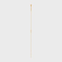 Bracelet Celine Line en Or Jaune et Diamants - Yellow Gold & White -  - 2 | CELINE