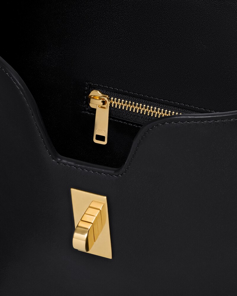 MEDIUM CAMILLE 16 SOFT BAG IN SMOOTH CALFSKIN - BLACK - NEW COLLECTION - 1 | CELINE