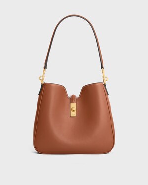 SMALL CAMILLE 16 SOFT BAG IN SMOOTH CALFSKIN - TAN - CAMILLE - 1 | CELINE