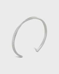 Bracelet Torsion en Or Blanc et Diamants - Or blanc -  - 2 | CELINE