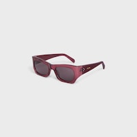 Graphic S333 sunglasses in Acetate - Crystal Red -  - 2 | CELINE