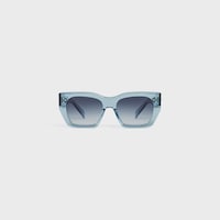 Cat Eye S342 sunglasses in Acetate - Transparent Light Blue -  - 1 | CELINE
