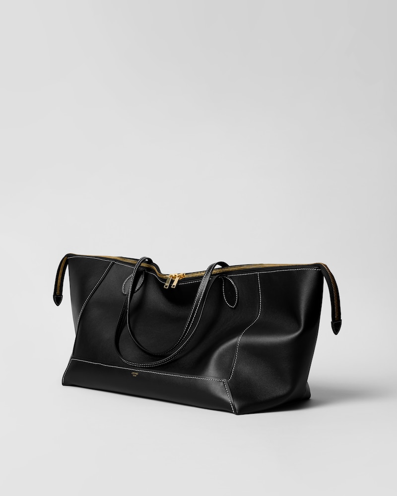 CABAS FRAME VEAU LISSE - Noir - AUTRES LIGNES - 1 | CELINE