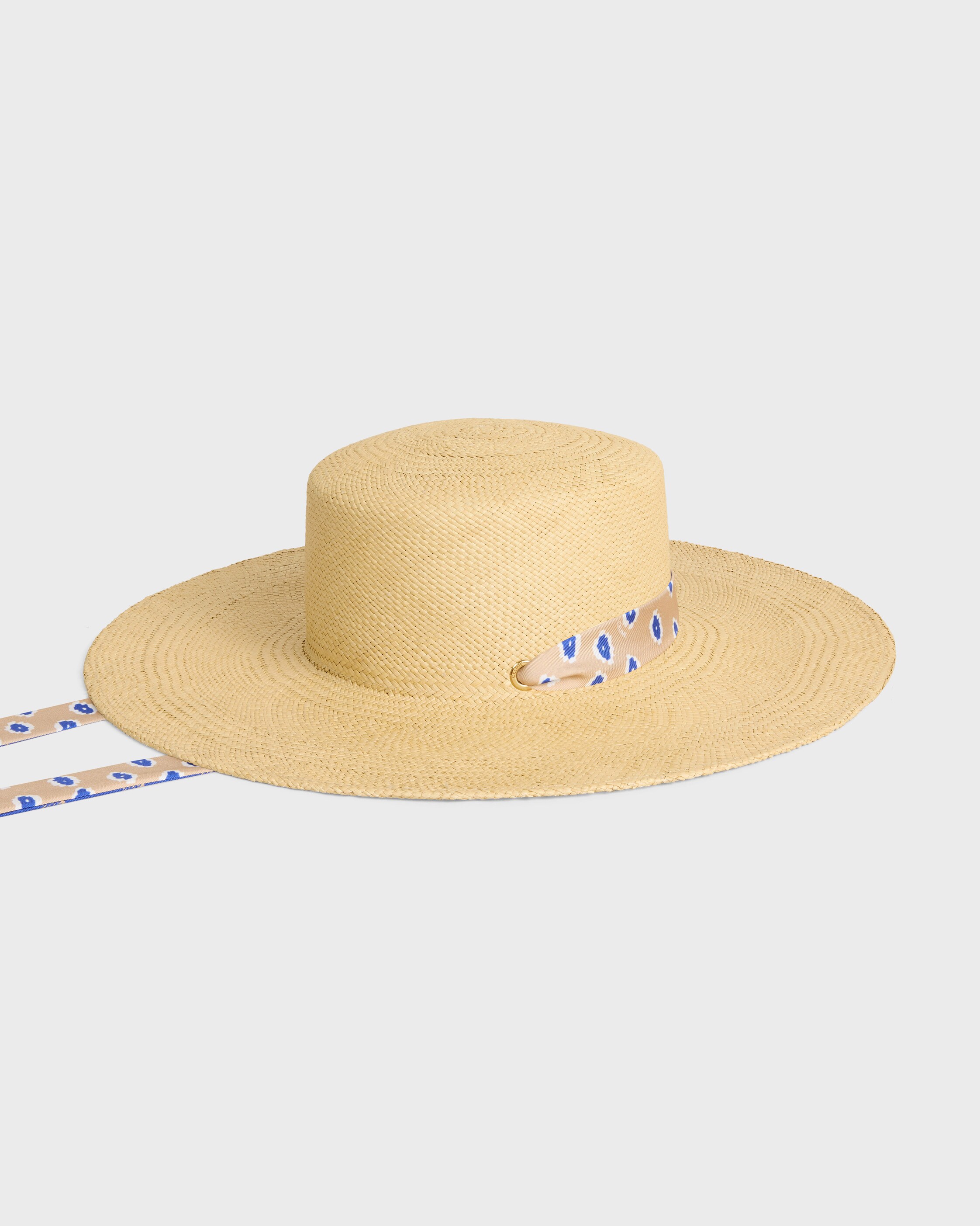 ribbon hat IN straw - NATURAL | CELINE
