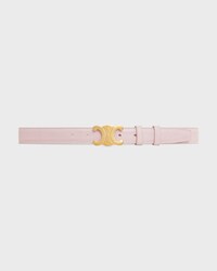 25MM 트리옹프 벨트 - 리자드 - 파스텔 핑크 -  - 2 | CELINE