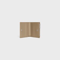 Compact Wallet IN GRAINED CALFSKIN - SOURIS - WALLETS - 2 | CELINE