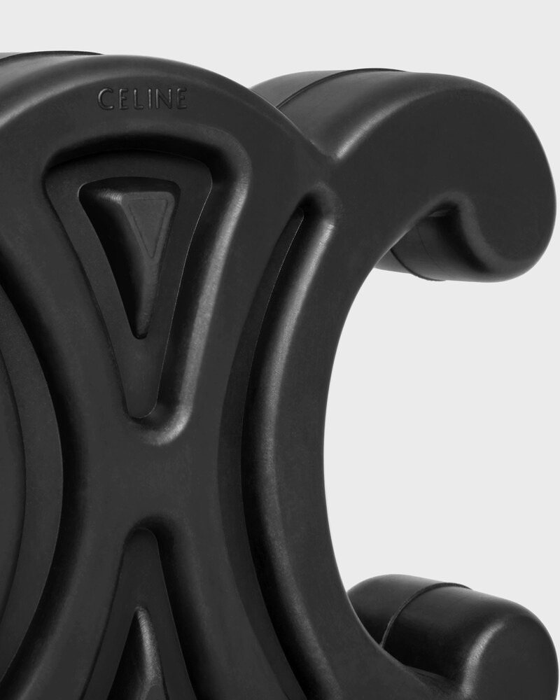 Triomphe Dog Toy in Rubber - BLACK - DOG ACCESSORIES - 1 | CELINE