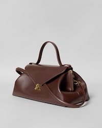 FLAIR BAG IN SHINY CALFSKIN - CHESTNUT - SHOULDER BAGS - 2 | CELINE
