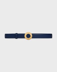 CORREA REVERSIBLE DE 25 MM DE PIEL DE BECERRO LISA CON TEXTURA GRANULADA -  -  - 2 | CELINE