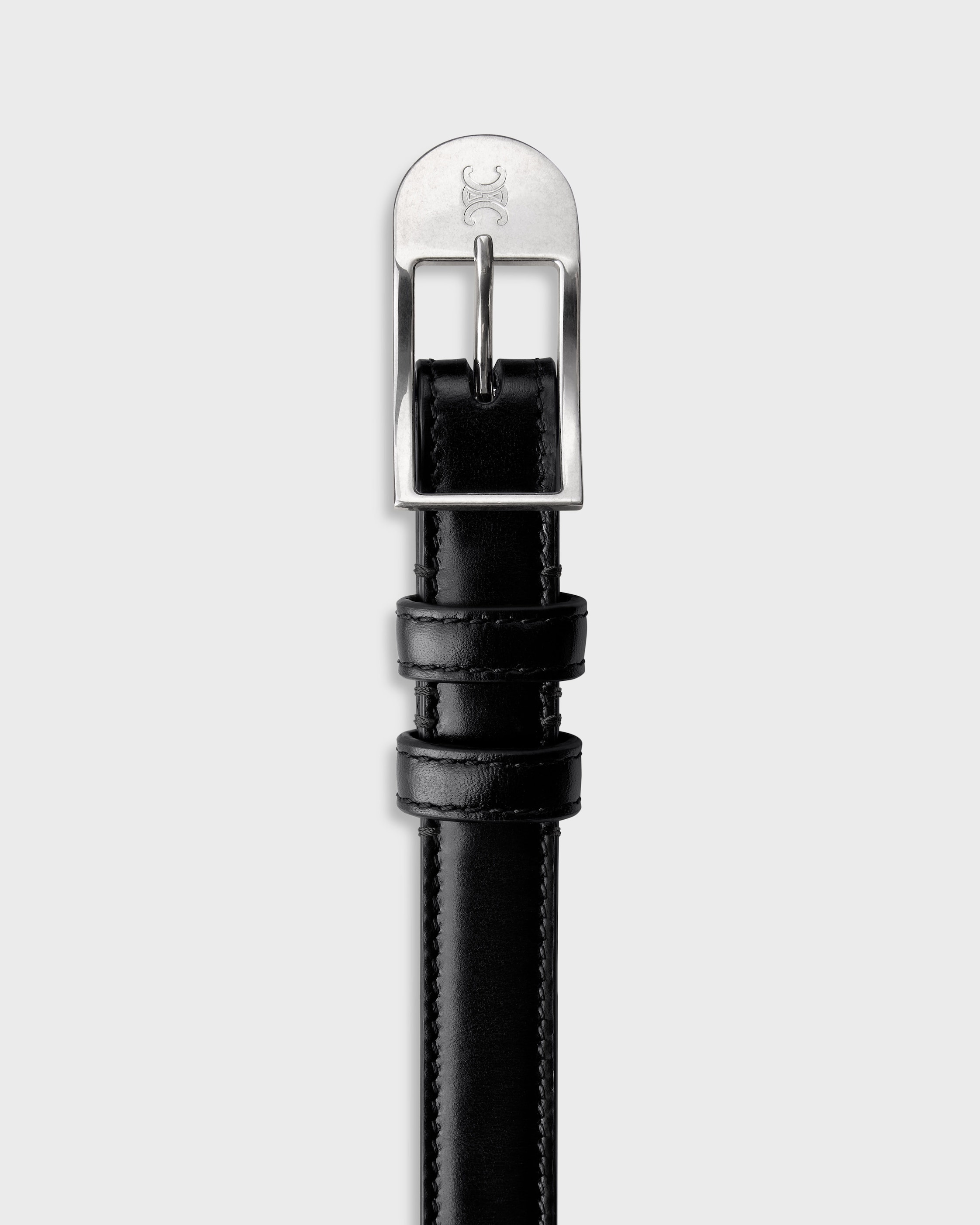 BC-25 ベルト 18mm / トリヨンレザー - ブラック | CELINE