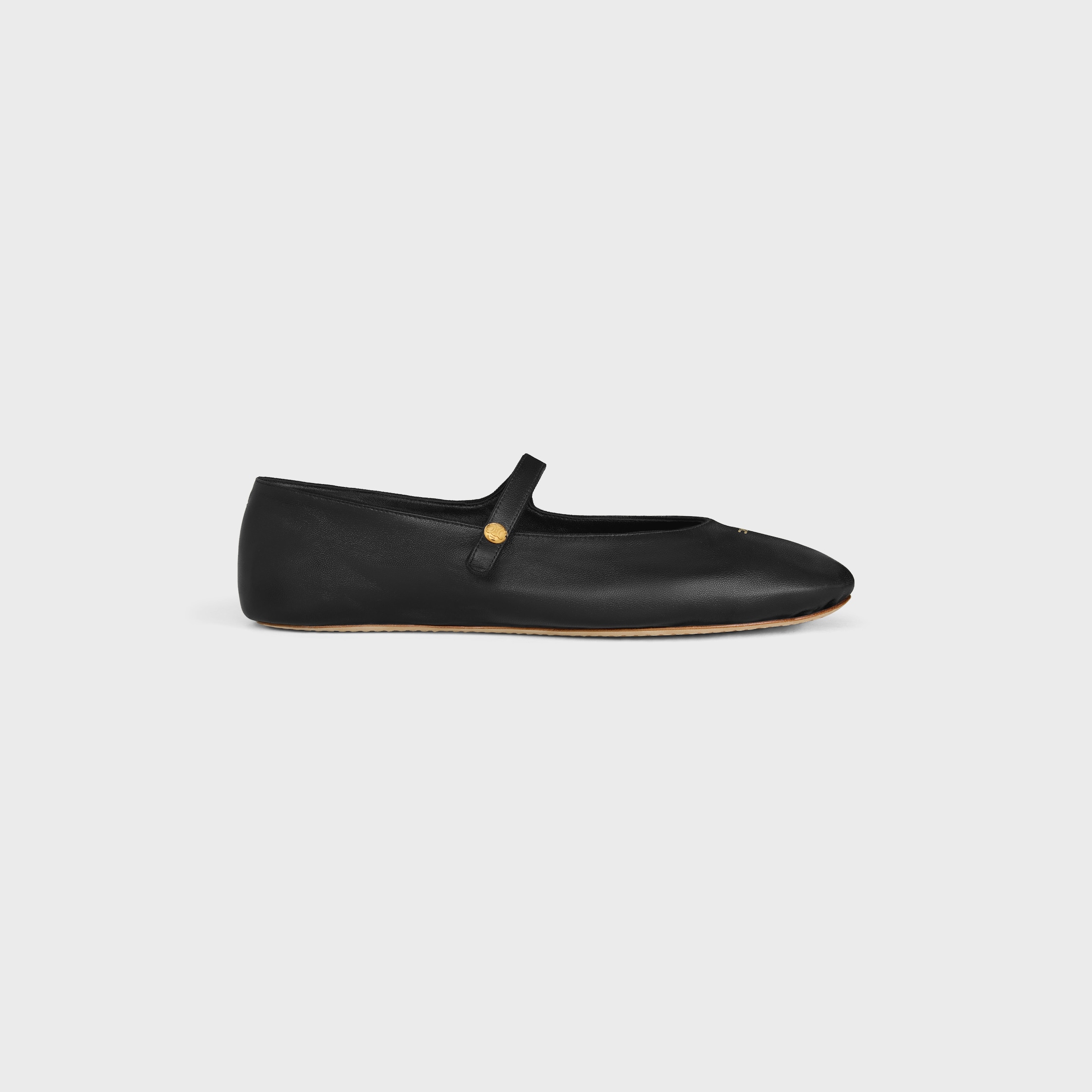 CELINE バレリーナ  バレエシューズ  39.5 黒 BALLET BALLERINA IN LAMBSKIN - BLACK | CELINE
