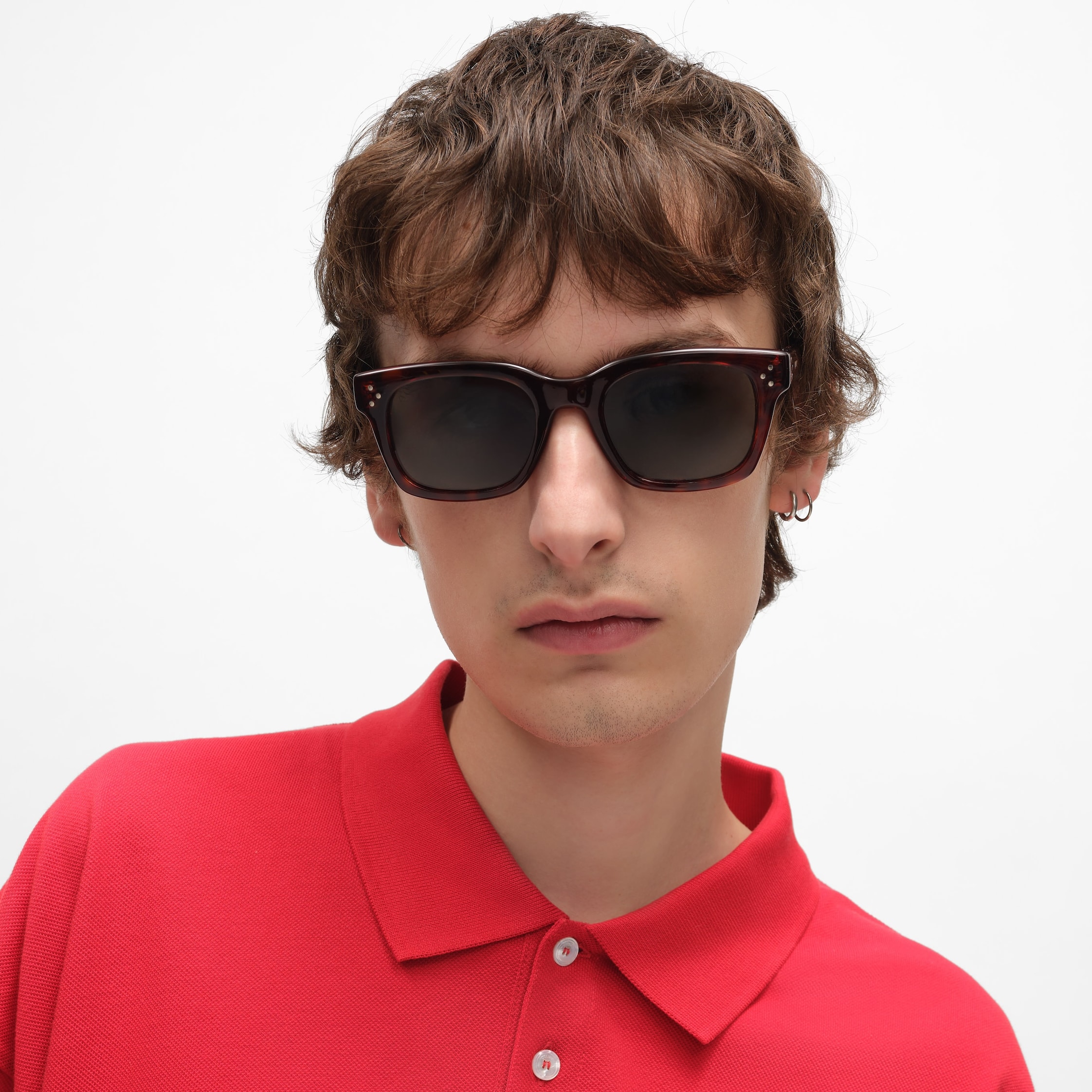 CÉLINE ブラック レッドレンズ サングラス　セリーヌ Black Frame 41 sunglasses in Acetate - RED HAVANA | CELINE