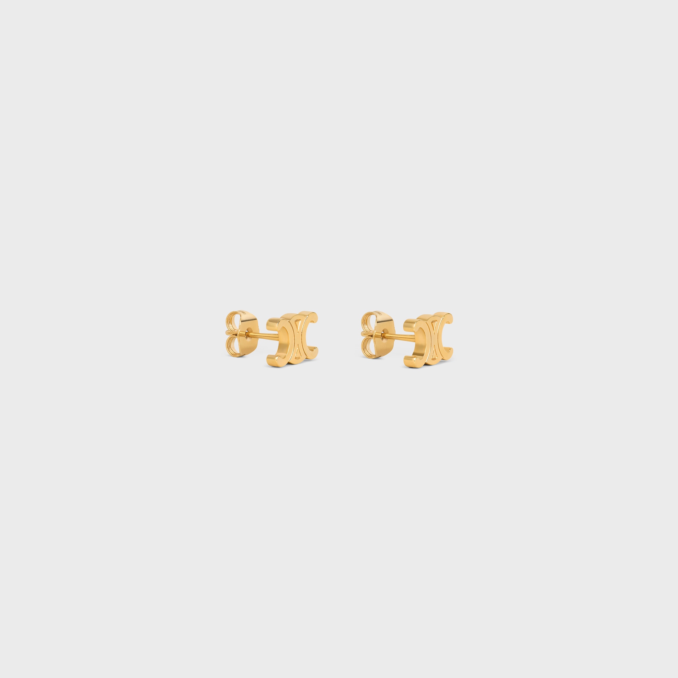 トリオンフ スタッズ / ゴールドフィニッシュ ブラス - ゴールド | CELINE