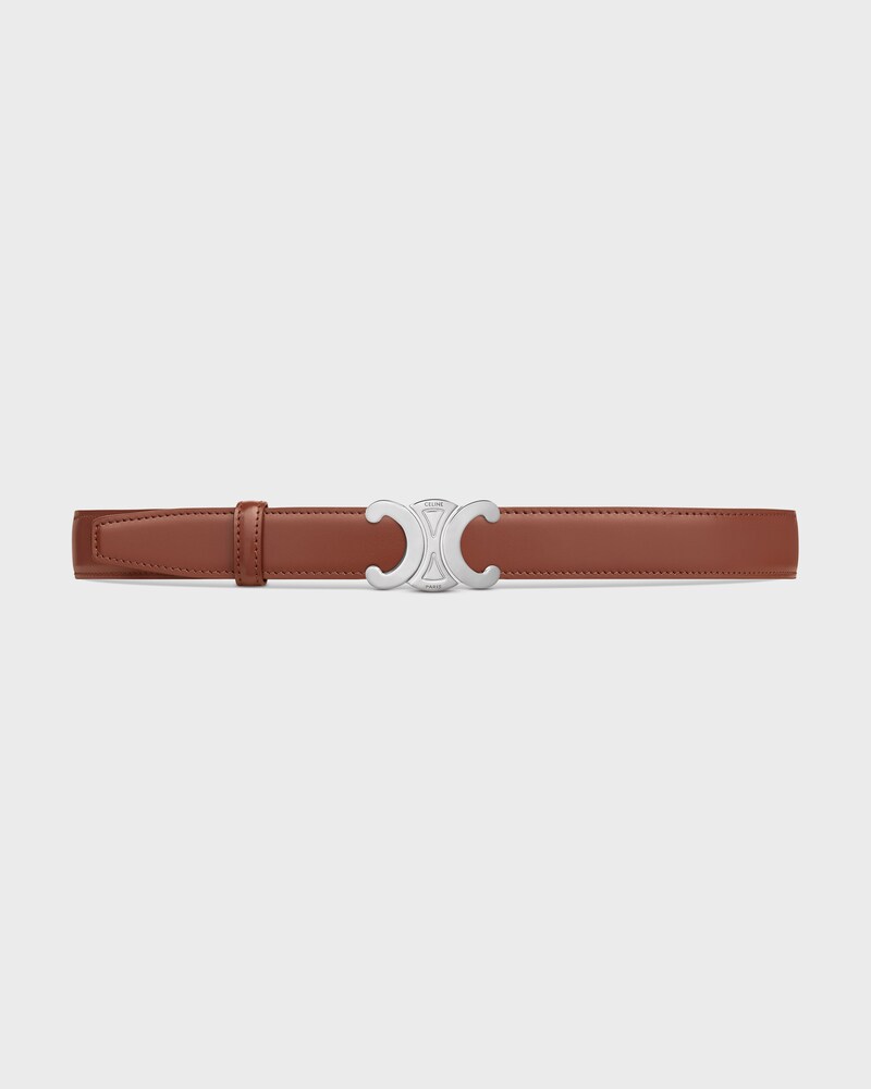 Reversible Strap 25MM IN TAURILLON LEATHER AND CROCODILE EMBOSSED CALFSKIN -  -  - 1 | CELINE