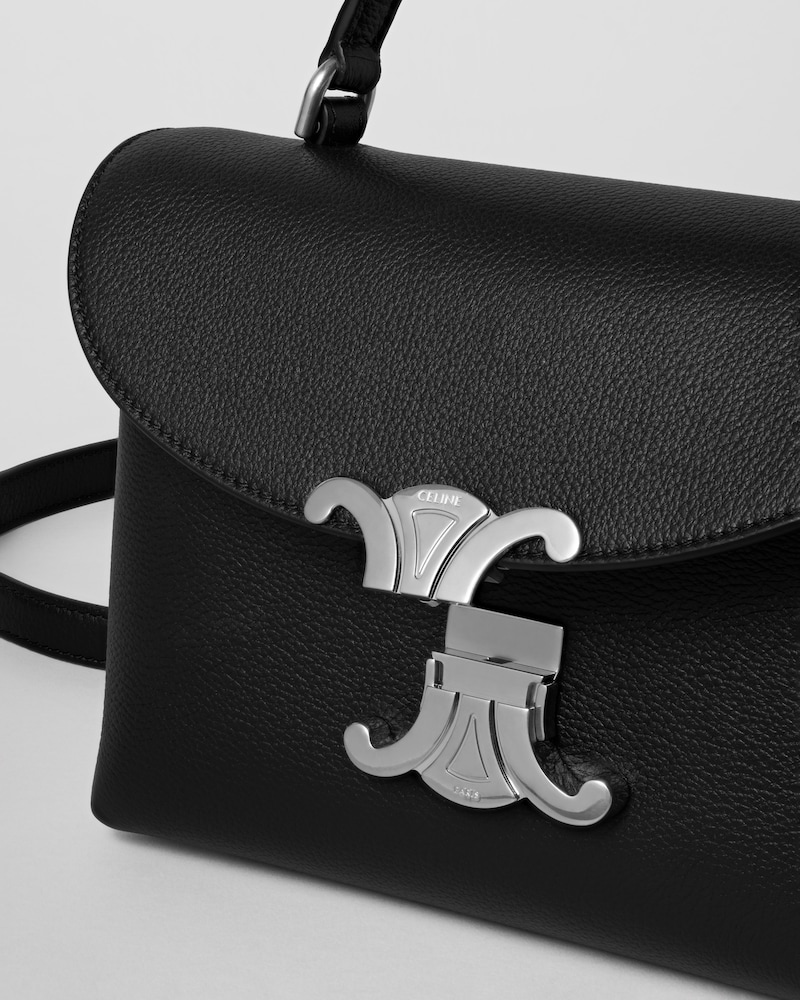 TEEN NINO BAG IN SUPPLE GRAINED CALFSKIN - BLACK - NEW - 1 | CELINE