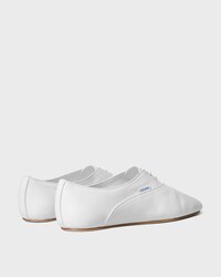 JAZZ SHOE IN LEATHER - Ultra White -  - 2 | CELINE