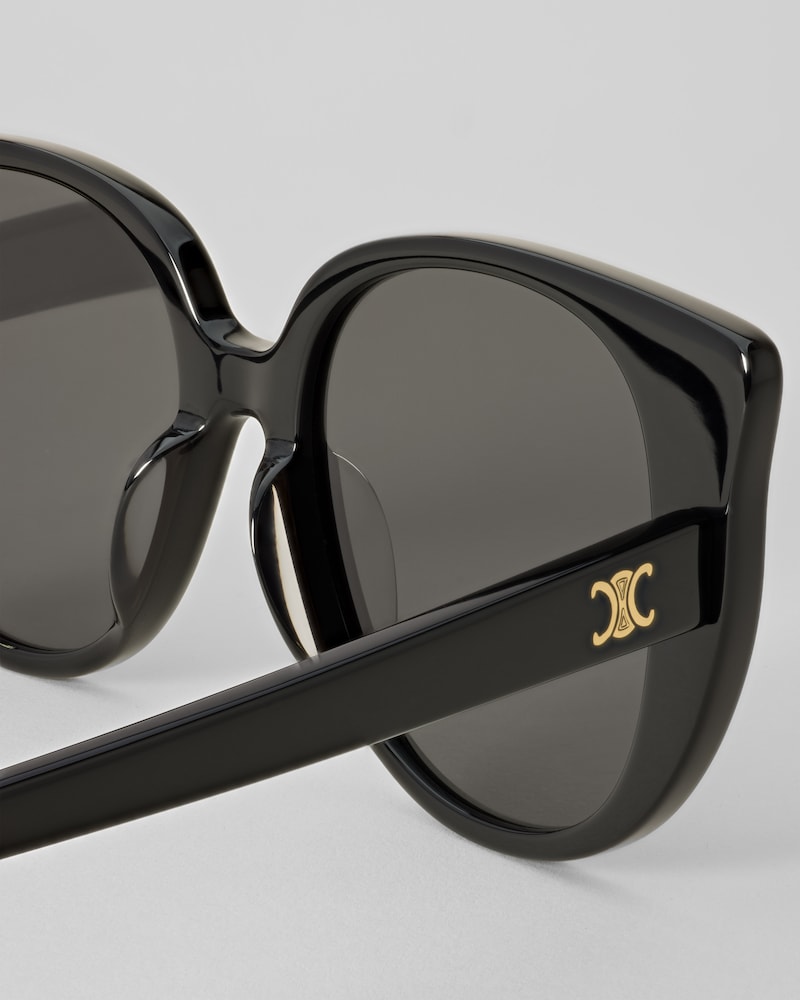 Triomphe Mini 03 sunglasses in Acetate - BLACK -  - 1 | CELINE