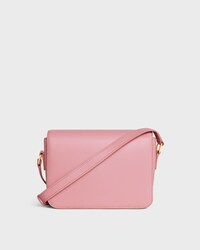 Teen Triomphe Bag in shiny calfskin - ROSE - HAND-PICKED GIFTS - 2 | CELINE