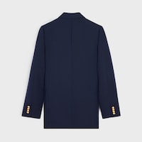camden jacket in wool gabardine - INK -  - 2 | CELINE