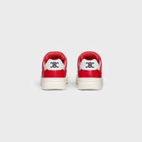 SNEAKER TRAINER CT-09 IN CALFSKIN AND MESH - RED/WHITE -  - 2 | CELINE