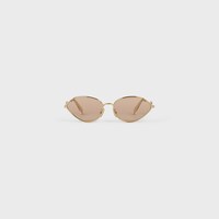 Wire 01 sunglasses in Metal - Ligh Gold / Blush -  - 1 | CELINE