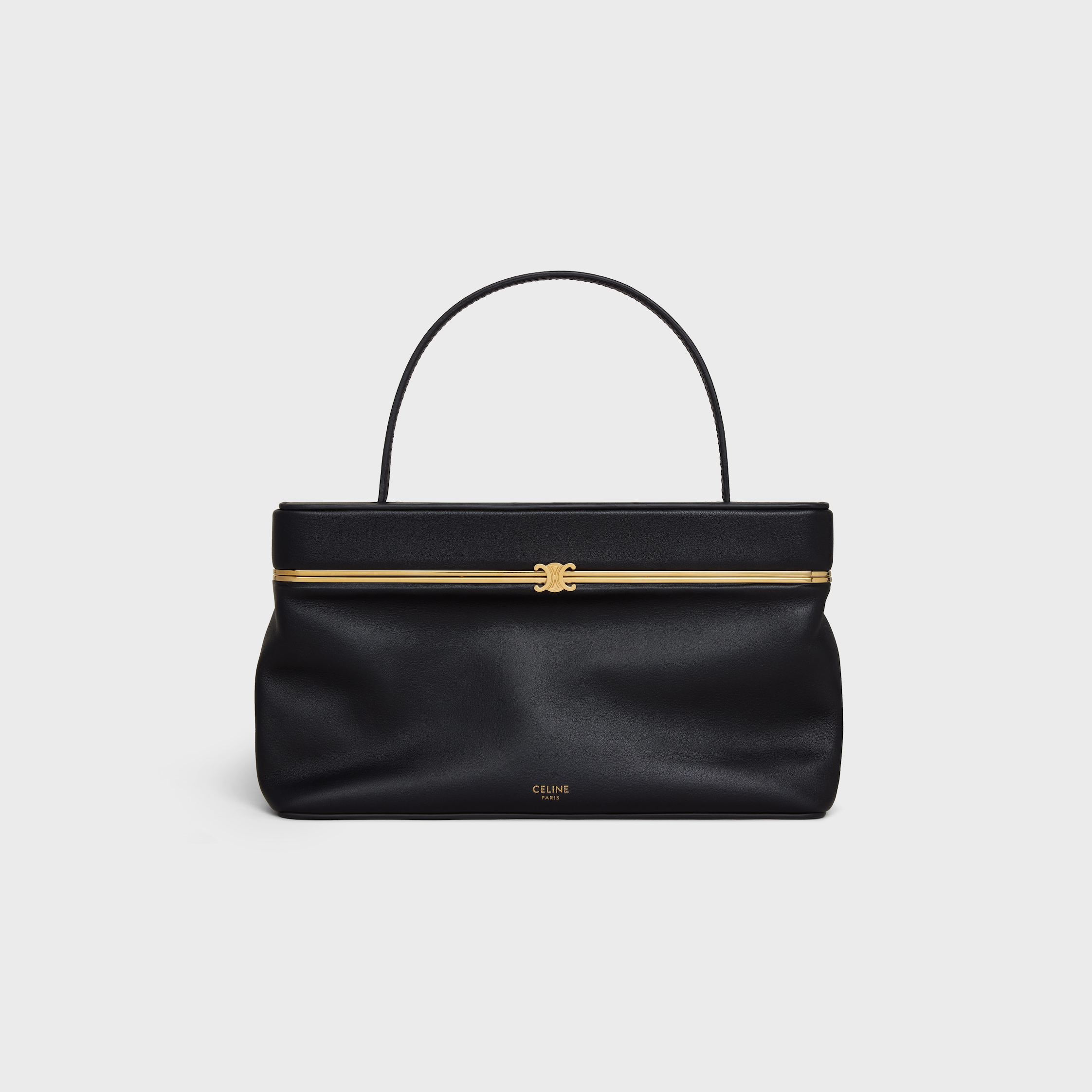 RECTANGLE IN SUPPLE CALFSKIN - BLACK | CELINE