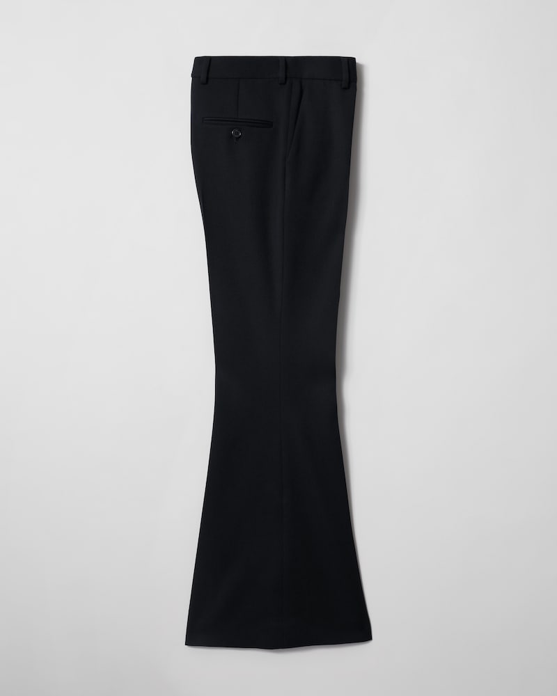 KICK-FLARE TROUSERS - BLACK -  - 1 | CELINE