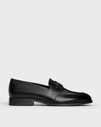 LOAFER MALAQUAIS IN POLISHED BULLSKIN - BLACK -  - 1 | CELINE