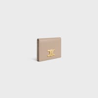 バイフォールド トリオンフ カードホルダー / シャイニーカーフスキン - サファリ - カードケース - 2 | CELINE