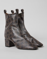 MIDI BOOTY  - BLACK / BROWN -  - 2 | CELINE
