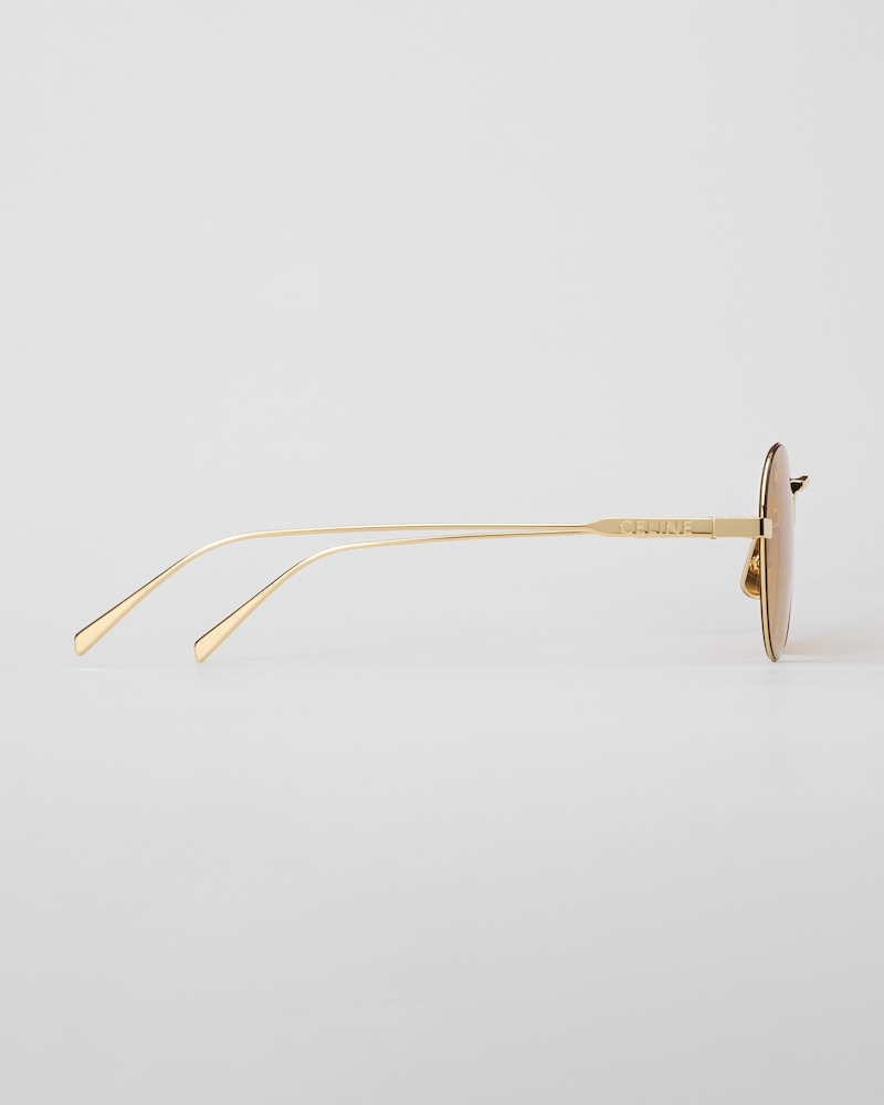 Roundup sunglasses in Yellow - LIGHT GOLD / YELLOW -  - 1 | CELINE