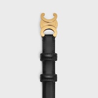 Triomphe Gürtel 18 mm AUS Taurillonleder - SCHWARZ -  - 2 | CELINE