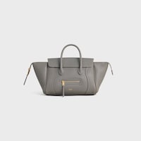 LITTLE LUGGAGE IN GRAINED CALFSKIN - LIGHT GRAPHITE - NEW - 1 | CELINE