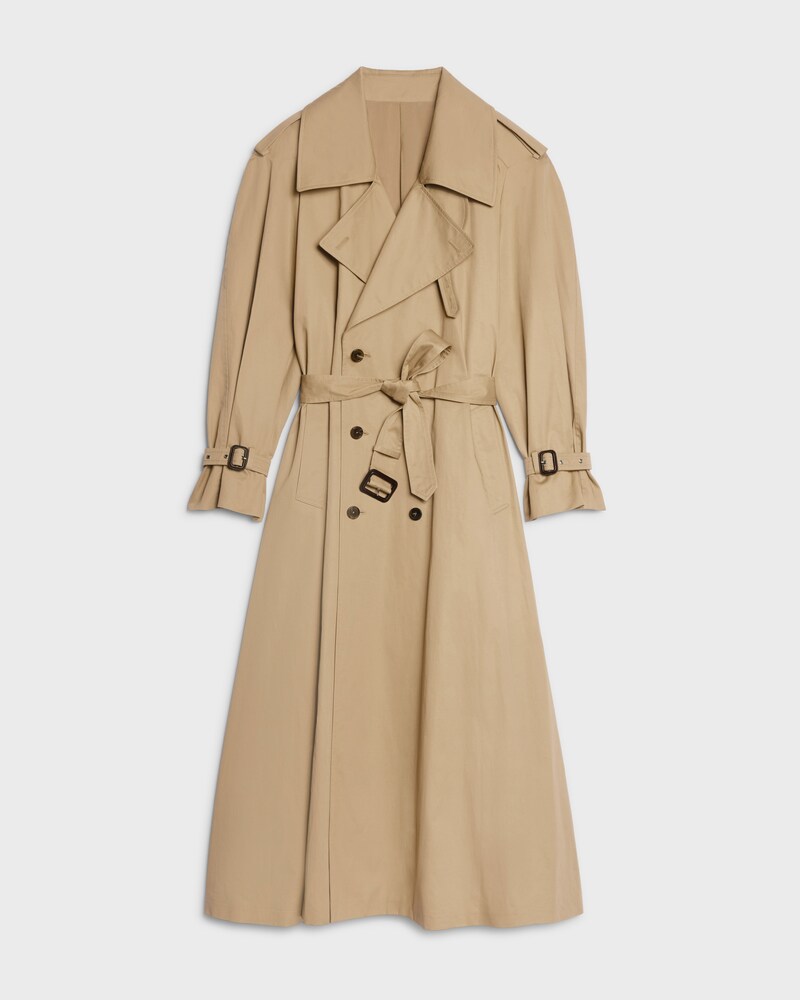 A-LINE TRENCH - BEIGE -  - 1 | CELINE