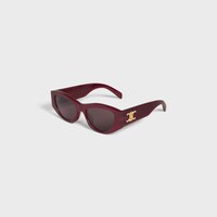 TRIOMPHE 15 sunglasses in Acetate - MILKY BURGUNDY -  - 2 | CELINE