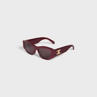 TRIOMPHE 15 sunglasses in Acetate - MILKY BURGUNDY -  - 2 | CELINE