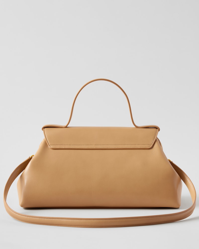 FLAIR IN SHINY CALFSKIN - LIGHT CUIR - Flair - 1 | CELINE