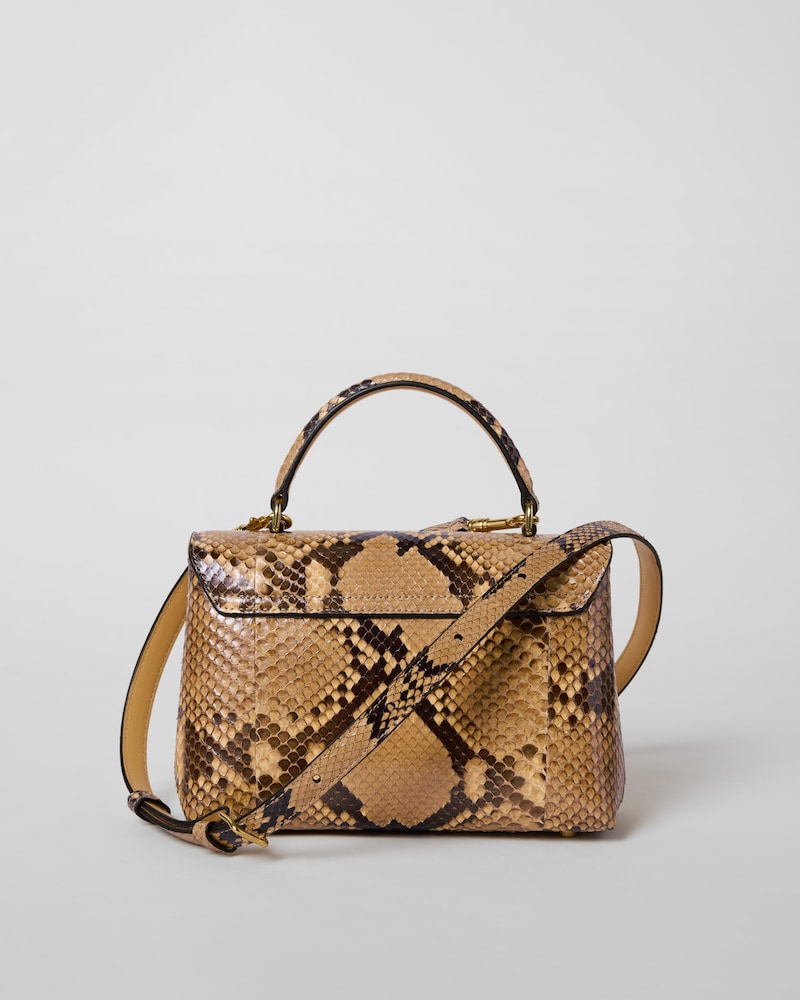 TEEN NINO BAG IN PYTHON - SOFT CAMEL - EVENING - 1 | CELINE