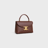 TEEN NINO BAG IN SUPPLE GRAINED CALFSKIN - CHESTNUT - HIVER CELINE - WINTER SELECTION - 2 | CELINE