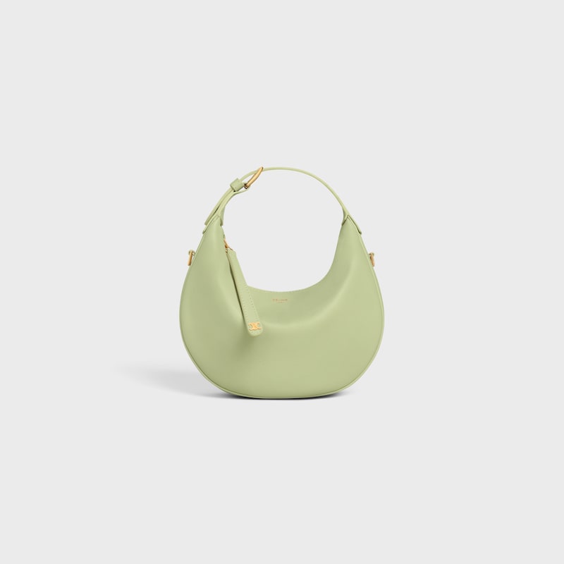 Sac Celine Lulu Teen veau grain&eacute; - SAGE - LULU - 1 | CELINE