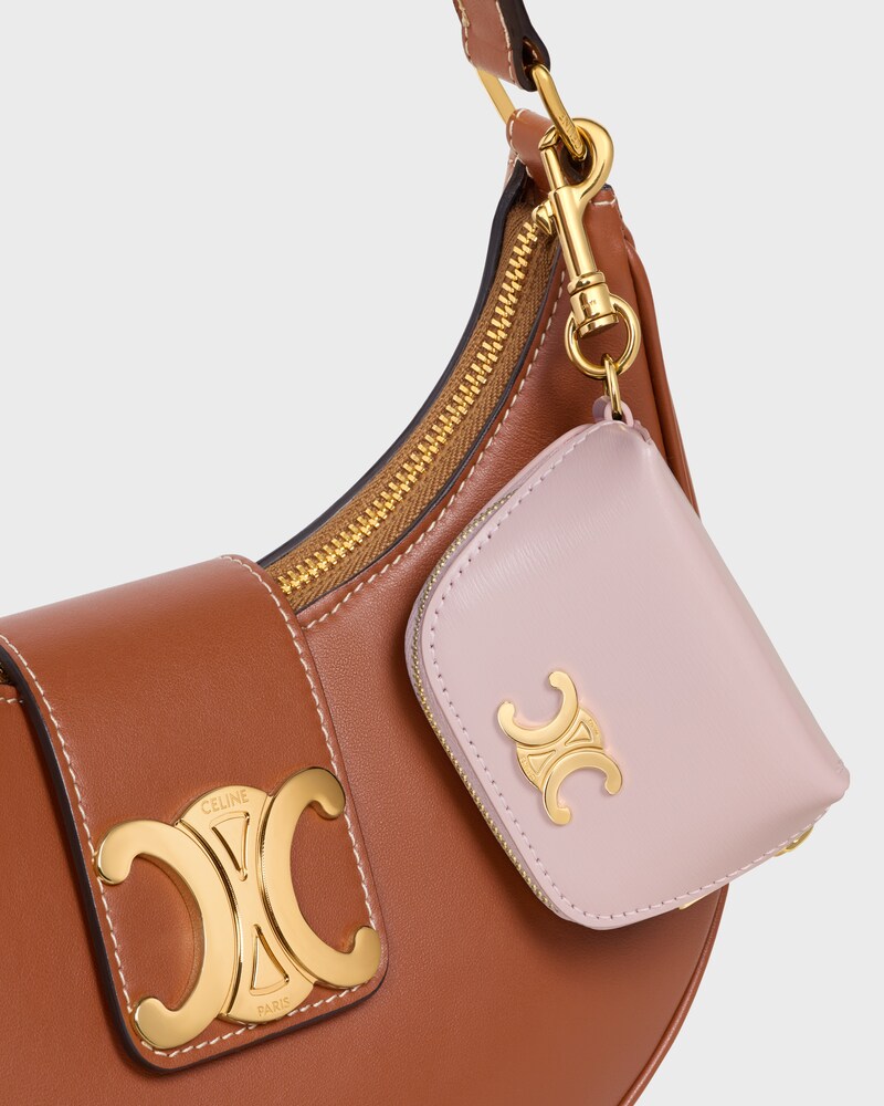ACCESSOIRE DE SAC MICRO TRIOMPHE Veau brillant - BLEACHED PINK - ACCESSOIRES - 1 | CELINE