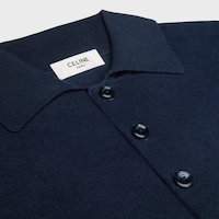 polo sweater IN fine cotton - NAVY -  - 2 | CELINE