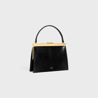 Small Celine Augustine IN Lizard - BLACK - EVENING - 2 | CELINE