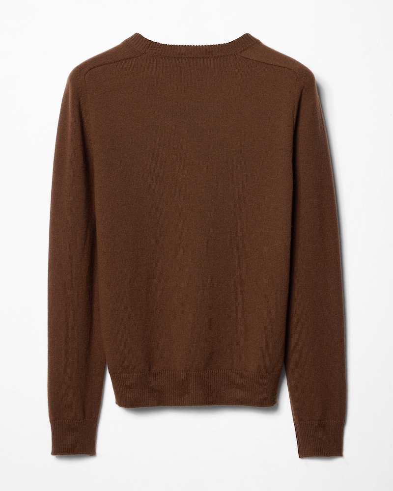 crewneck sweater IN wool cashmere - MACASSAR -  - 1 | CELINE