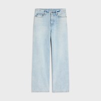 jolene jeans IN cotton denim - BLUE SUNFLOWER WASH -  - 1 | CELINE